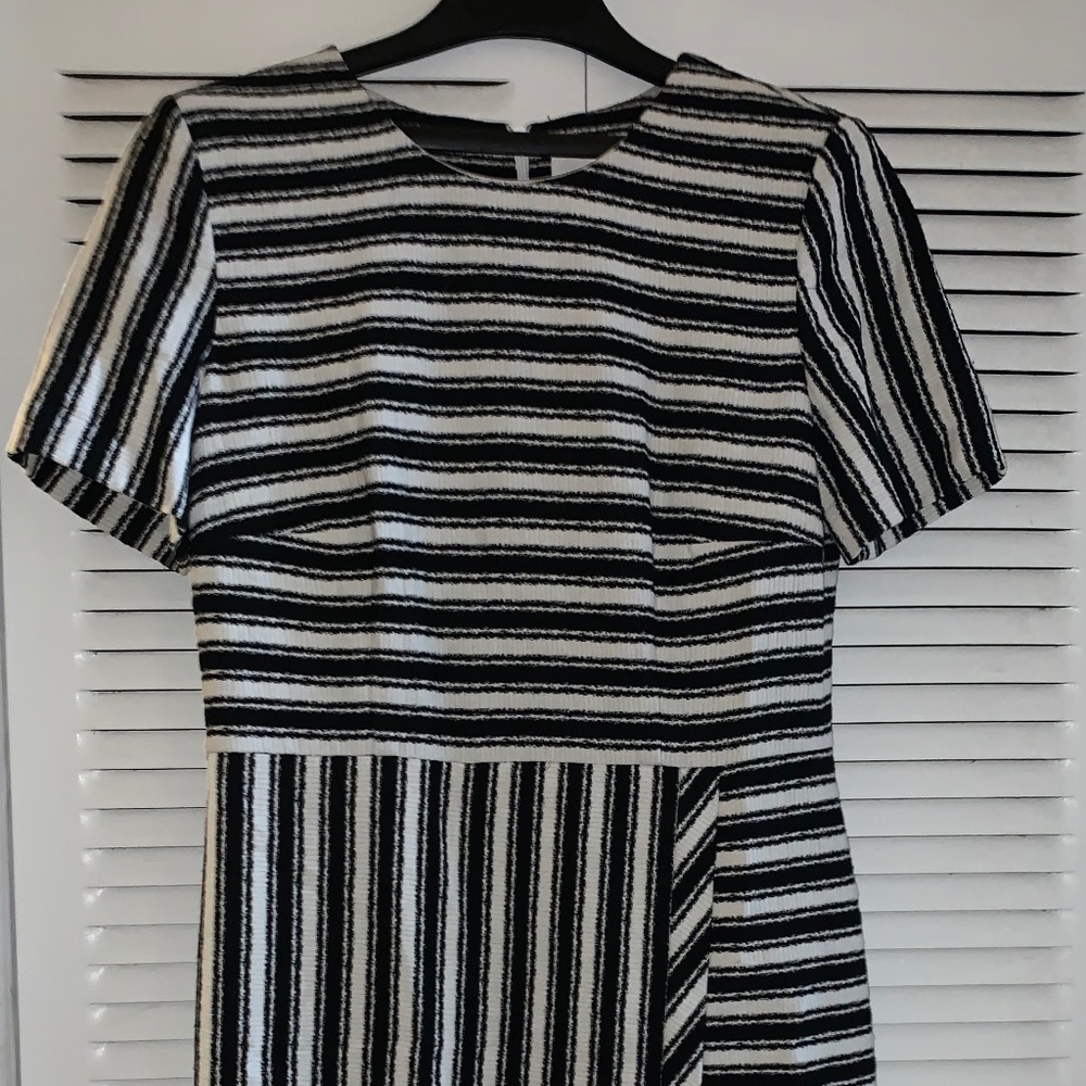 Black & White Stripe Dress